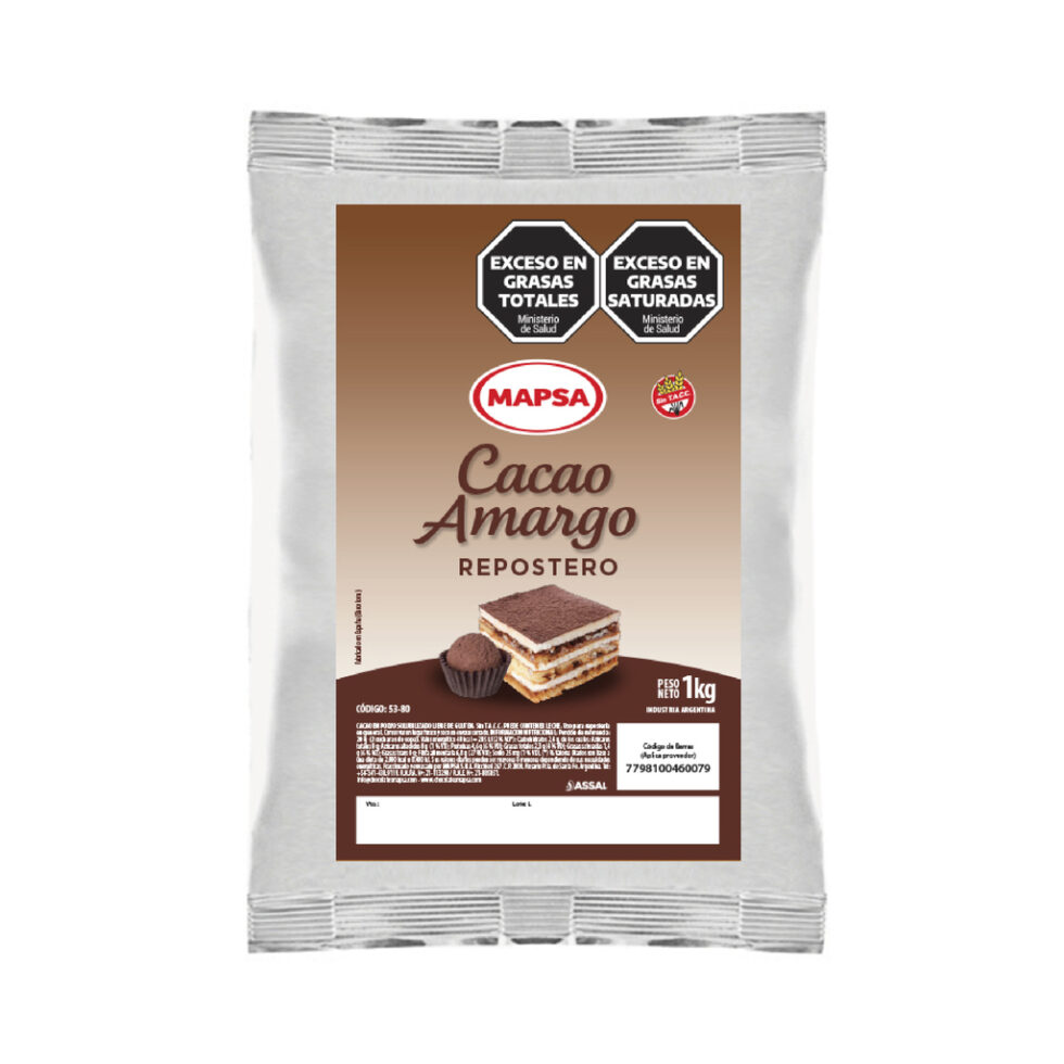 Cacao Mapsa® Repostero x 1 Kg | Sin Tacc |