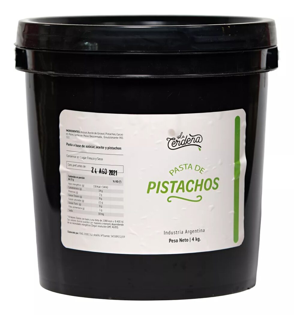 Pasta de Pistachos | Isla de Cerdeña | 4 kg