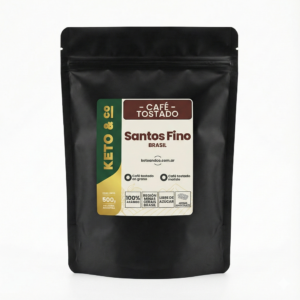 Café Keto & Co ® Brasil Santos fino grano x 500 g