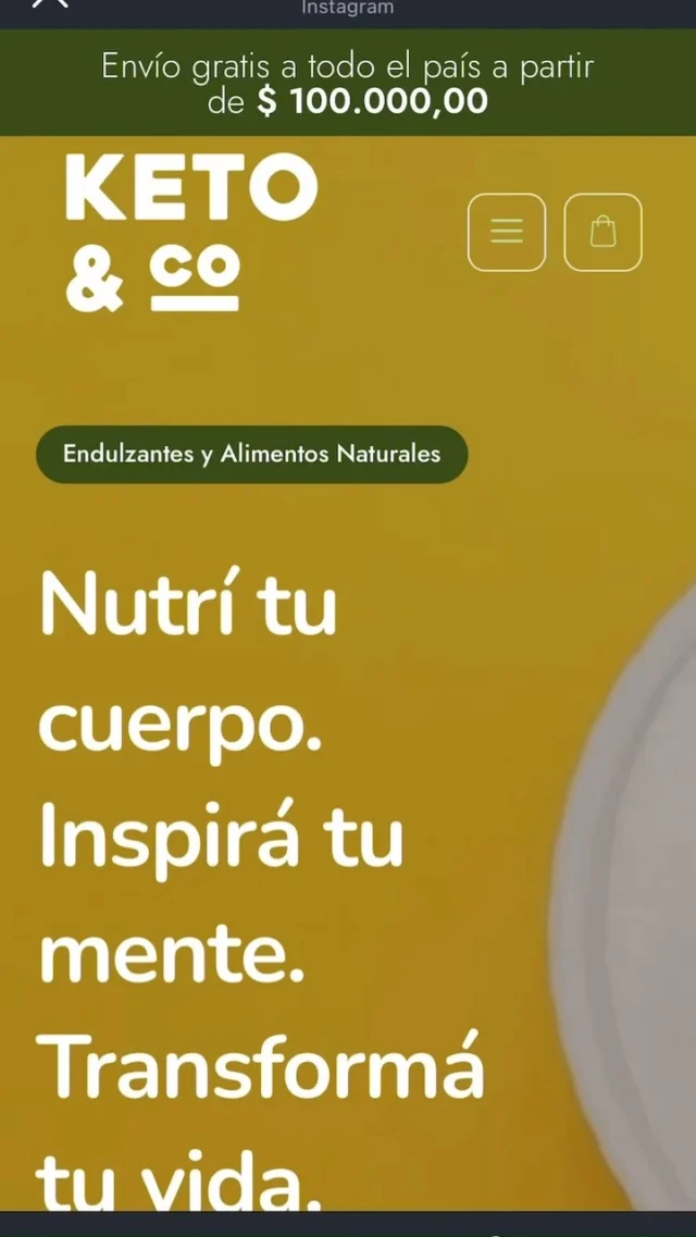 Gracias por estar del otro lado, siempre.
Cada clic, cada compra, cada mensaje… nos impulsa a seguir creciendo.

Verte recorrer nuestra tienda, llenar tu carrito con productos que elegís con conciencia y amor, es lo que le da sentido a todo esto 💚

👉 Si todavía no visitaste la tienda, te esperamos con lo mejor de lo keto, lo natural y lo real.
📲 ketoandco.com.ar

Gracias por elegirnos. Gracias por confiar. Gracias por ser parte.

#GraciasPorElegirnos #KetoandCo #TiendaKeto #ClientesFelices #KetoArgentina #CuidarseEstáBuenísimo #ShoppingConsciente #KetoOnline #ReelKeto